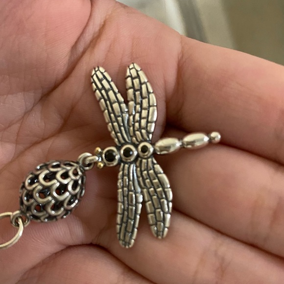 Retired Pandora Dragonfly Pendant 